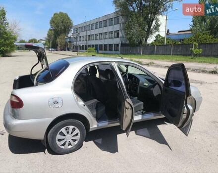 Серый Дэу Сенс, объемом двигателя 1.3 л и пробегом 192 тыс. км за 2000 $, фото 2 на Automoto.ua