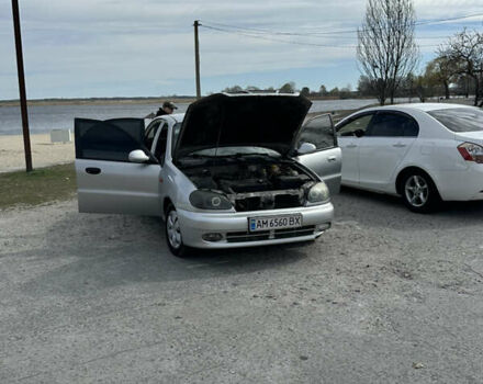 Сірий Деу Сенс, об'ємом двигуна 1.6 л та пробігом 293 тис. км за 1000 $, фото 7 на Automoto.ua