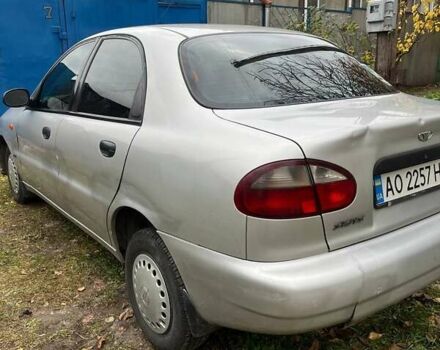 Сірий Деу Сенс, об'ємом двигуна 1.3 л та пробігом 225 тис. км за 1000 $, фото 3 на Automoto.ua