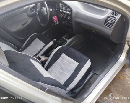 Серый Дэу Сенс, объемом двигателя 1.4 л и пробегом 250 тыс. км за 1500 $, фото 6 на Automoto.ua