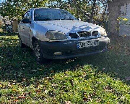 Серый Дэу Сенс, объемом двигателя 1.6 л и пробегом 180 тыс. км за 2600 $, фото 1 на Automoto.ua