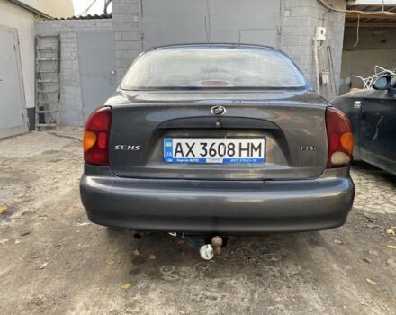 Сірий Деу Сенс, об'ємом двигуна 1.3 л та пробігом 65 тис. км за 1800 $, фото 3 на Automoto.ua