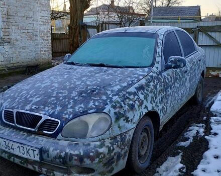 Сірий Деу Сенс, об'ємом двигуна 1.3 л та пробігом 220 тис. км за 1300 $, фото 1 на Automoto.ua