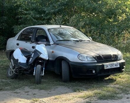 Сірий Деу Сенс, об'ємом двигуна 1.3 л та пробігом 258 тис. км за 785 $, фото 1 на Automoto.ua