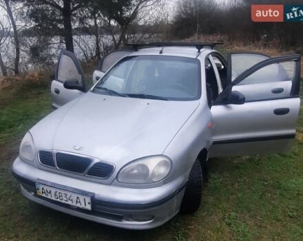 Сірий Деу Сенс, об'ємом двигуна 1.3 л та пробігом 194 тис. км за 1500 $, фото 1 на Automoto.ua