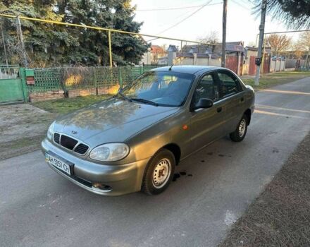 Сірий Деу Сенс, об'ємом двигуна 1.3 л та пробігом 181 тис. км за 1300 $, фото 1 на Automoto.ua