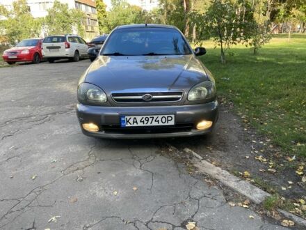 Серый Дэу Сенс, объемом двигателя 1.4 л и пробегом 217 тыс. км за 1300 $, фото 1 на Automoto.ua