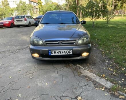 Сірий Деу Сенс, об'ємом двигуна 1.4 л та пробігом 217 тис. км за 1300 $, фото 1 на Automoto.ua