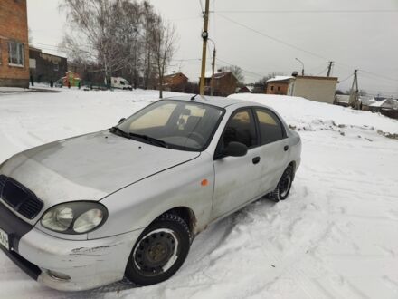 Серый Дэу Сенс, объемом двигателя 1.4 л и пробегом 245 тыс. км за 1300 $, фото 1 на Automoto.ua