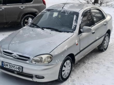 Сірий Деу Сенс, об'ємом двигуна 1.5 л та пробігом 200 тис. км за 1800 $, фото 1 на Automoto.ua