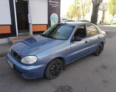 Синий Дэу Сенс, объемом двигателя 1.3 л и пробегом 200 тыс. км за 2200 $, фото 1 на Automoto.ua