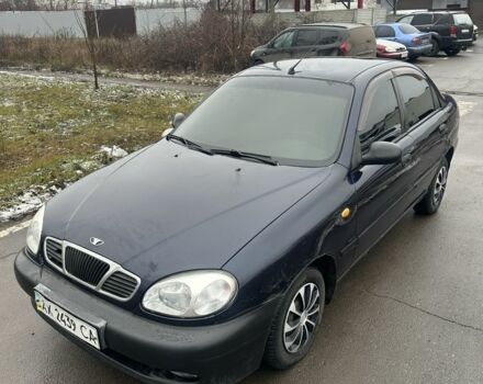 Синий Дэу Сенс, объемом двигателя 1.3 л и пробегом 150 тыс. км за 1200 $, фото 2 на Automoto.ua