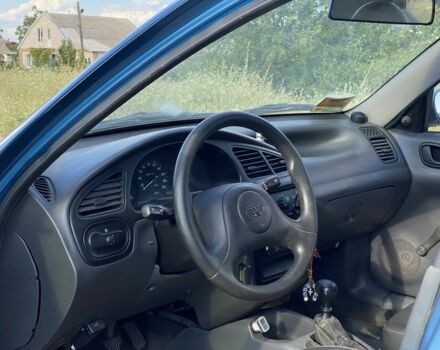 Синий Дэу Сенс, объемом двигателя 1.5 л и пробегом 196 тыс. км за 2100 $, фото 10 на Automoto.ua