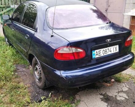 Синий Дэу Сенс, объемом двигателя 1.3 л и пробегом 310 тыс. км за 1700 $, фото 3 на Automoto.ua