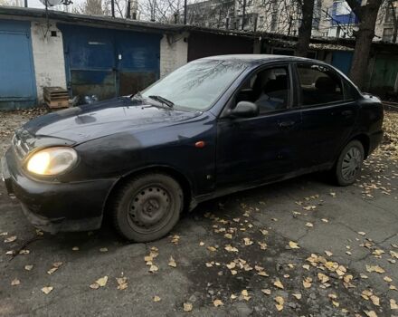 Синий Дэу Сенс, объемом двигателя 1.3 л и пробегом 272 тыс. км за 499 $, фото 1 на Automoto.ua