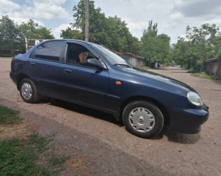 Синий Дэу Сенс, объемом двигателя 1.5 л и пробегом 195 тыс. км за 2800 $, фото 2 на Automoto.ua