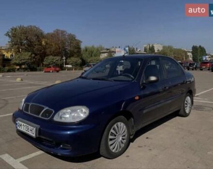 Синий Дэу Сенс, объемом двигателя 1.6 л и пробегом 380 тыс. км за 2200 $, фото 6 на Automoto.ua