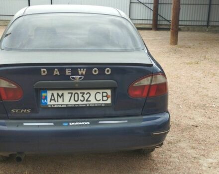 Синій Деу Сенс, об'ємом двигуна 1.3 л та пробігом 63 тис. км за 1500 $, фото 2 на Automoto.ua