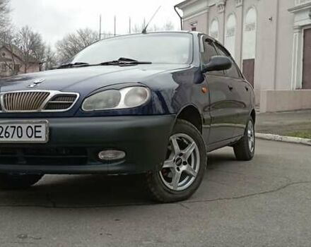 Синий Дэу Сенс, объемом двигателя 1.3 л и пробегом 191 тыс. км за 2700 $, фото 1 на Automoto.ua