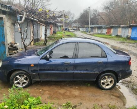 Синий Дэу Сенс, объемом двигателя 1.5 л и пробегом 217 тыс. км за 2100 $, фото 1 на Automoto.ua