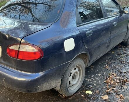 Синий Дэу Сенс, объемом двигателя 1.3 л и пробегом 250 тыс. км за 873 $, фото 4 на Automoto.ua