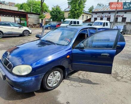 Синий Дэу Сенс, объемом двигателя 1.3 л и пробегом 226 тыс. км за 1200 $, фото 1 на Automoto.ua