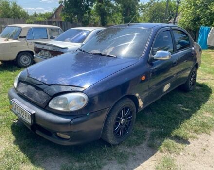 Синій Деу Сенс, об'ємом двигуна 1.3 л та пробігом 300 тис. км за 2000 $, фото 1 на Automoto.ua