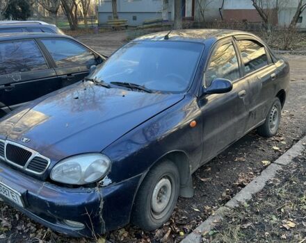 Синий Дэу Сенс, объемом двигателя 1.3 л и пробегом 250 тыс. км за 873 $, фото 1 на Automoto.ua