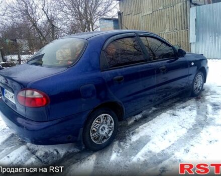 Синій Деу Сенс, об'ємом двигуна 1.3 л та пробігом 350 тис. км за 1600 $, фото 1 на Automoto.ua