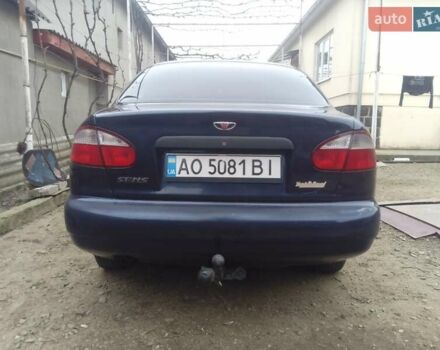 Синий Дэу Сенс, объемом двигателя 1.3 л и пробегом 205 тыс. км за 1500 $, фото 3 на Automoto.ua