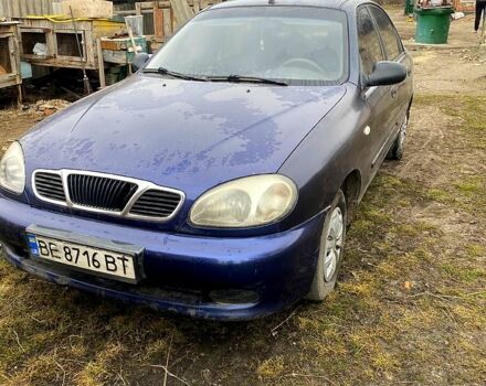 Синій Деу Сенс, об'ємом двигуна 1.3 л та пробігом 310 тис. км за 2000 $, фото 1 на Automoto.ua