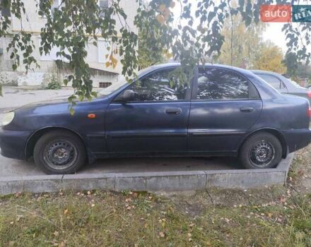 Синий Дэу Сенс, объемом двигателя 1.3 л и пробегом 262 тыс. км за 1700 $, фото 1 на Automoto.ua