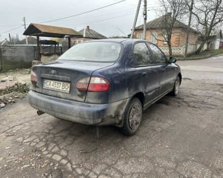 Синий Дэу Сенс, объемом двигателя 1.3 л и пробегом 200 тыс. км за 650 $, фото 2 на Automoto.ua