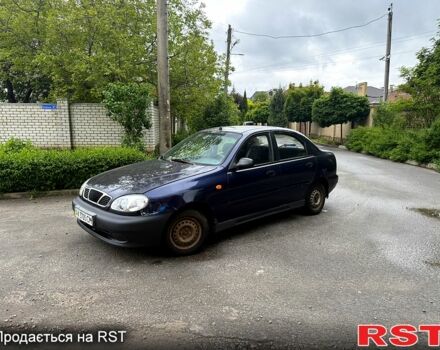 Синий Дэу Сенс, объемом двигателя 1.3 л и пробегом 200 тыс. км за 1250 $, фото 1 на Automoto.ua