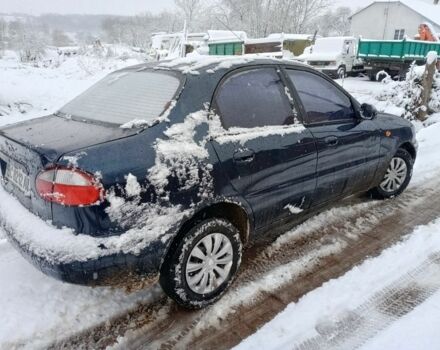 Синий Дэу Сенс, объемом двигателя 1.3 л и пробегом 158 тыс. км за 850 $, фото 1 на Automoto.ua