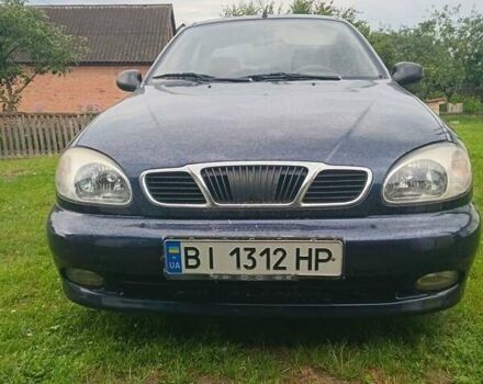 Синий Дэу Сенс, объемом двигателя 1.3 л и пробегом 75 тыс. км за 2300 $, фото 1 на Automoto.ua