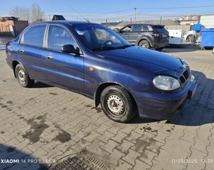 Синий Дэу Сенс, объемом двигателя 1.3 л и пробегом 200 тыс. км за 1952 $, фото 1 на Automoto.ua