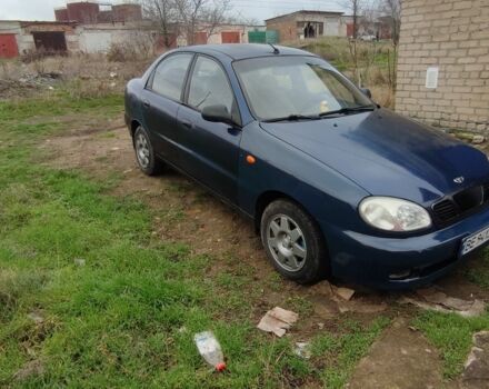 Синий Дэу Сенс, объемом двигателя 1.6 л и пробегом 157 тыс. км за 2500 $, фото 2 на Automoto.ua