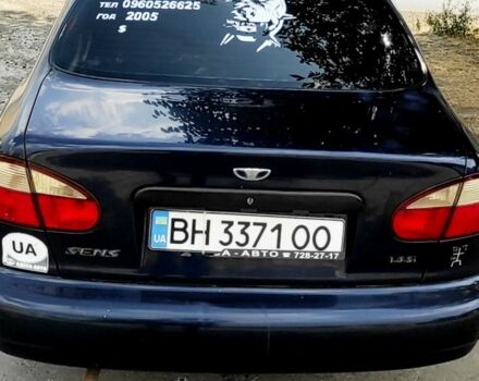 Синий Дэу Сенс, объемом двигателя 1.3 л и пробегом 101 тыс. км за 1890 $, фото 2 на Automoto.ua