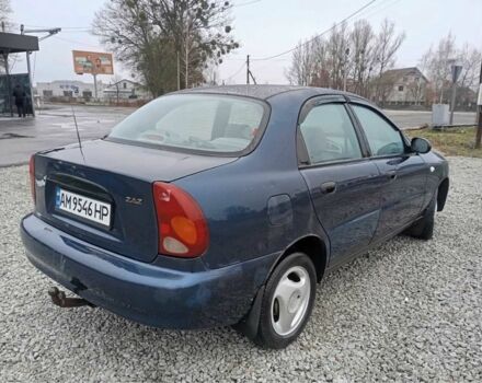 Синий Дэу Сенс, объемом двигателя 1.6 л и пробегом 220 тыс. км за 1850 $, фото 5 на Automoto.ua