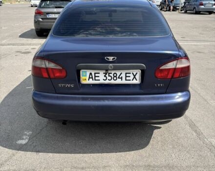 Синий Дэу Сенс, объемом двигателя 1.3 л и пробегом 287 тыс. км за 1600 $, фото 5 на Automoto.ua