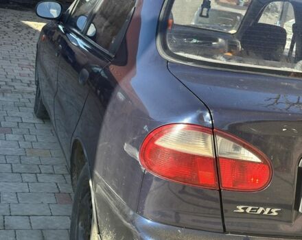 Синий Дэу Сенс, объемом двигателя 1.3 л и пробегом 140 тыс. км за 950 $, фото 4 на Automoto.ua