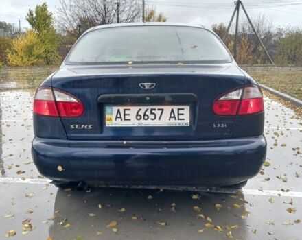 Деу Сенс 2005 у Синельниковом на Automoto.ua Синій Деу Сенс, об'ємом двигуна 1.3 л та пробігом 52 тис. км за 3000 $, фото 4 на Automoto.ua