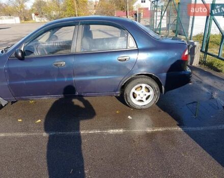 Синий Дэу Сенс, объемом двигателя 1.3 л и пробегом 255 тыс. км за 1450 $, фото 3 на Automoto.ua