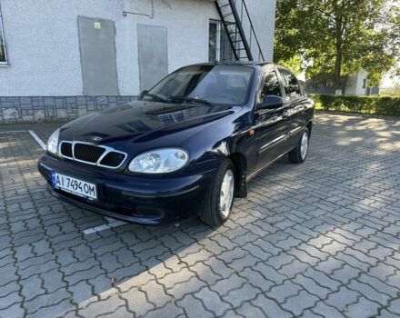 Синий Дэу Сенс, объемом двигателя 1.3 л и пробегом 206 тыс. км за 1825 $, фото 1 на Automoto.ua