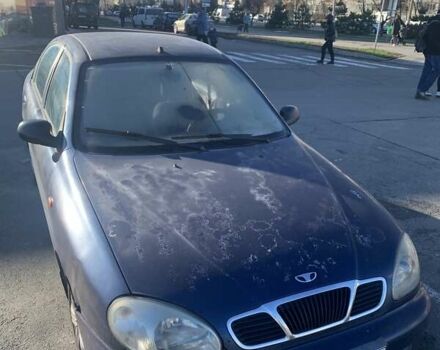 Синий Дэу Сенс, объемом двигателя 1.3 л и пробегом 192 тыс. км за 1000 $, фото 1 на Automoto.ua