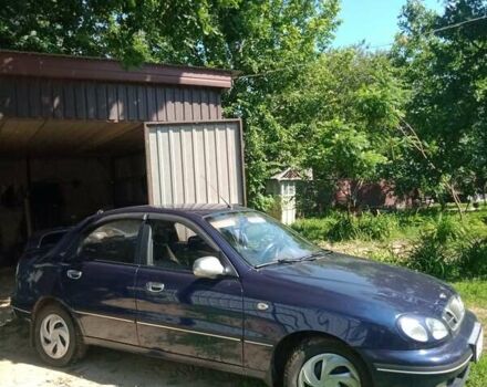 Синий Дэу Сенс, объемом двигателя 1.3 л и пробегом 183 тыс. км за 2100 $, фото 2 на Automoto.ua