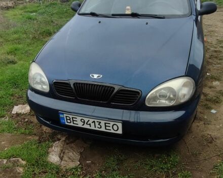 Синий Дэу Сенс, объемом двигателя 1.6 л и пробегом 157 тыс. км за 2500 $, фото 1 на Automoto.ua