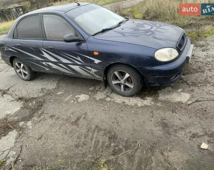 Синий Дэу Сенс, объемом двигателя 1.3 л и пробегом 126 тыс. км за 1700 $, фото 2 на Automoto.ua