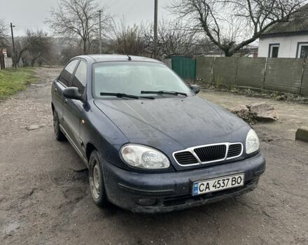 Синий Дэу Сенс, объемом двигателя 1.3 л и пробегом 200 тыс. км за 650 $, фото 1 на Automoto.ua